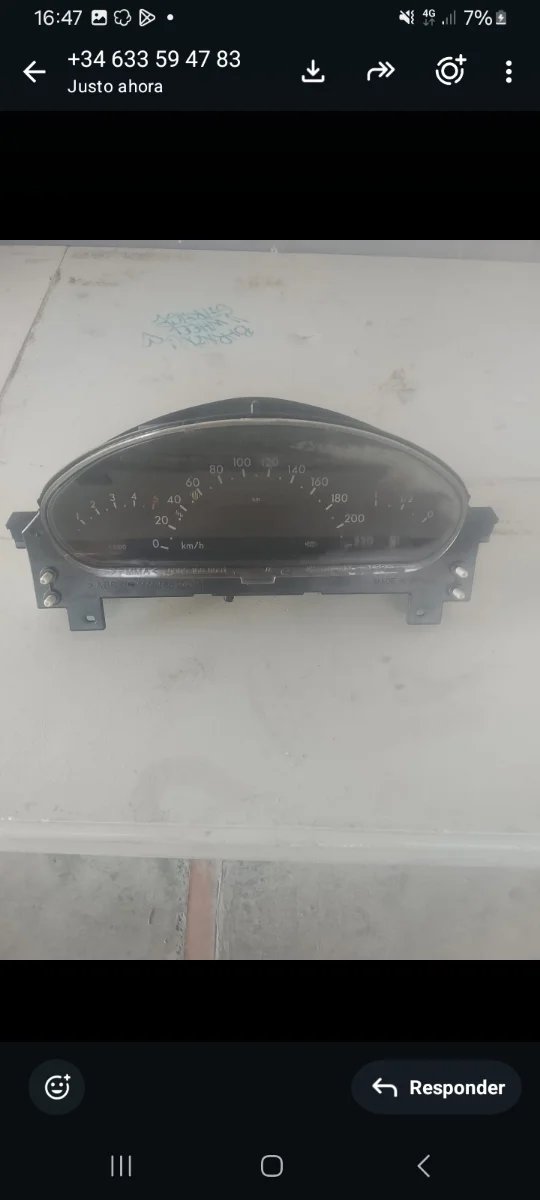 Cuadro Mercedes Vaneo W414
