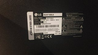TV de 55 pulgadas smar vendo por mudanza