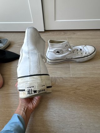 Converse Blancas Caña Alta