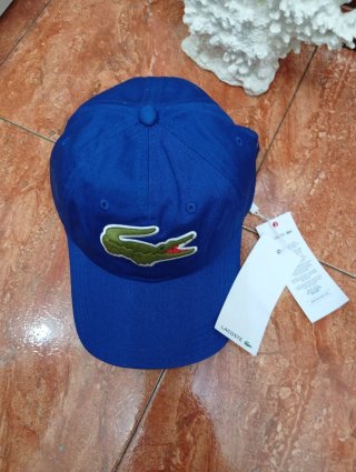 Gorra Lacoste Azul Original Nueva