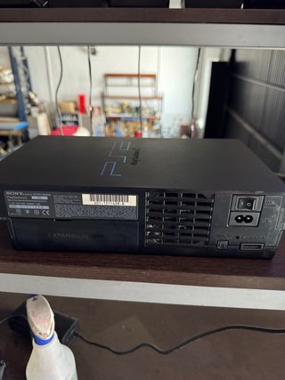 Consola Sony PS2 Fat Negra
