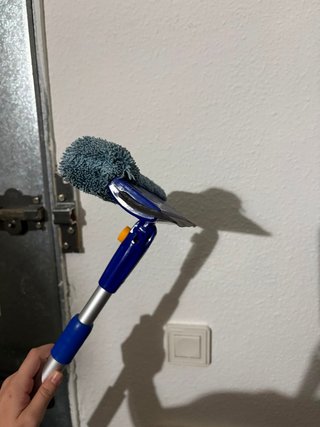 Limpiacristales telescópico con mopa
