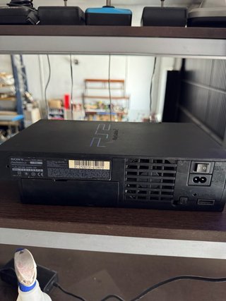 Consola Sony PS2 Fat Negra