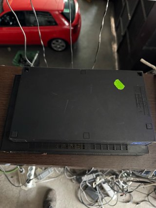 Consola Sony PS2 Fat Negra