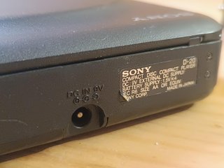 Sony Discman D-20 Reproductor CD Portátil