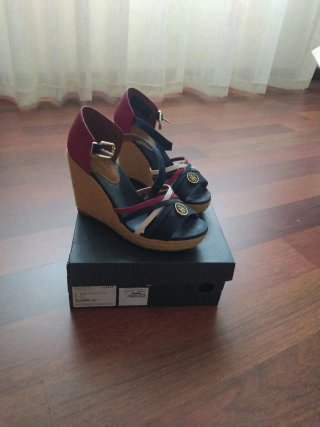 Sandalias cuña Tommy Hilfiger Talla 38