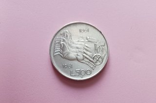 500 lire commemorative argento 1961 Unità d'Italia