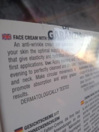 Crema Viso Antirughe Bava di Lumaca Retinol Comple