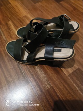 Sandalias Zendra Piel Talla 38