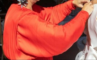 Vestido rojo para eventos