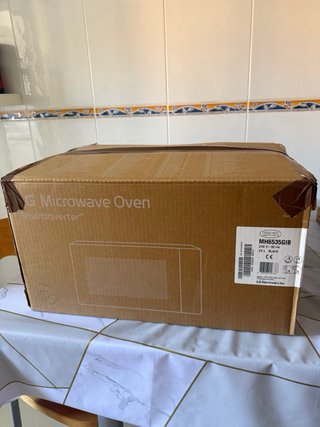 Microondas LG MH6535GIB 25L Negro