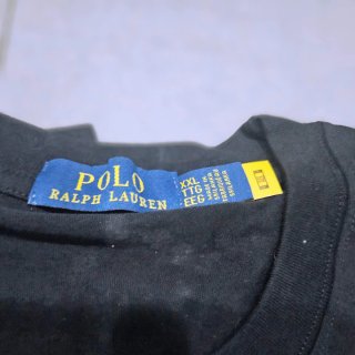 1 Camiseta Polo Ralph Lauren XXL Negra