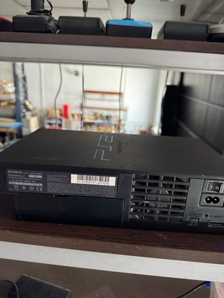 Consola Sony PS2 Fat Negra