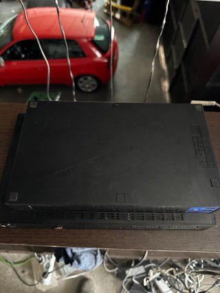 Consola Sony PS2 Fat Negra