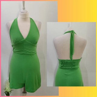 Mono verde halter talla S