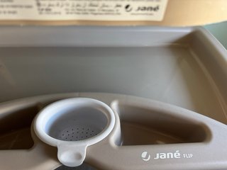 Bañera plegable Jane con cambiador