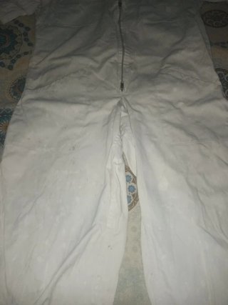 Mono de trabajo blanco talla L