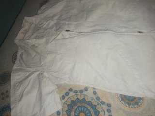 Mono de trabajo blanco talla L
