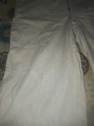 Mono de trabajo blanco talla L
