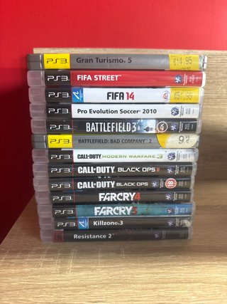 Lote 11 Juegos PS3