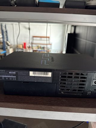 Consola Sony PS2 Fat Negra