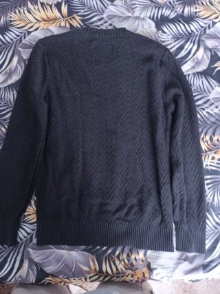 Suéter Hollister Gris Talla XS