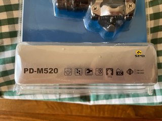 Pedales Shimano PD-M520 SPD NUEVOS en su caja