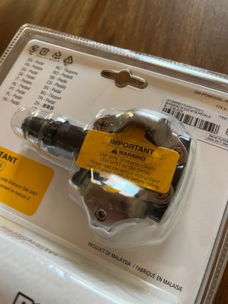 Pedales Shimano PD-M520 SPD NUEVOS en su caja