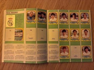 Álbum Fútbol 89 Panini - Con Póster central