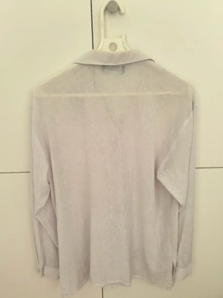 Camisa Vintage JANE WIMMERS Beige Talla S