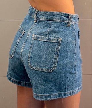 Shorts vaqueros mujer mango