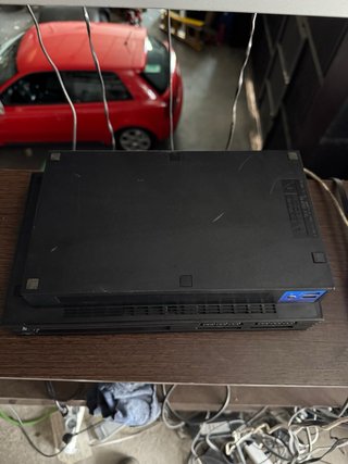 Consola Sony PS2 Fat Negra