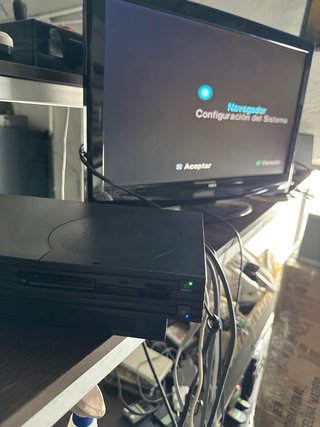 Consola Sony PS2 Fat Negra