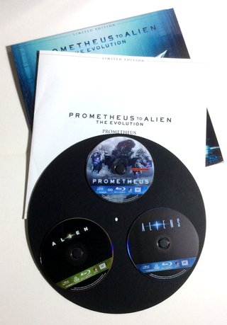 Blu-ray Prometheus a Alien: La Evolución