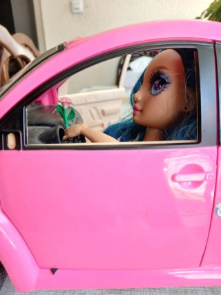 Coche Barbie Rosa Juguete