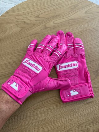 Guantes de Bateo Franklin Rosados