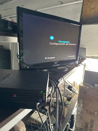 Consola PS2 Fat Negra