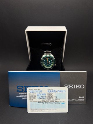 Reloj Seiko Sumo GMT Verde