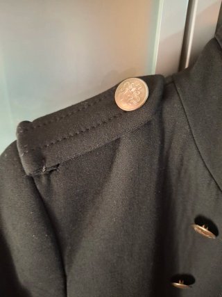 Chaqueta militar Zara negra