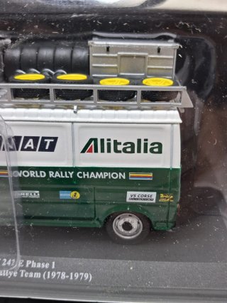 Fiat 242 (Ducato) DeAgostini  RallyAssistance 1:43