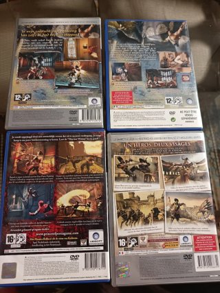 Pack 4 Juegos Prince of Persia PS2