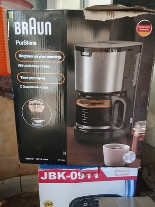 Cafetera Braun PurShine KF 1500