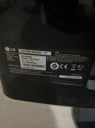 Monitor LG Flatron M2280D