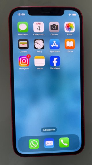 iPhone 12 Rojo 128GB