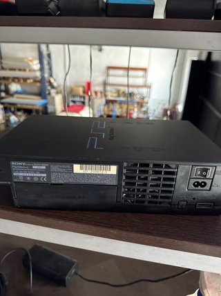 Consola Sony PS2 Fat Negra
