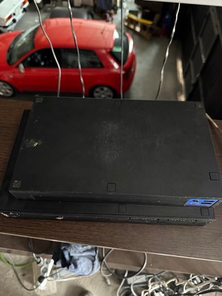 Consola Sony PS2 Fat Negra