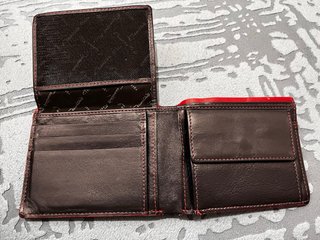 Cartera Emidio Tucci Marrón y Roja