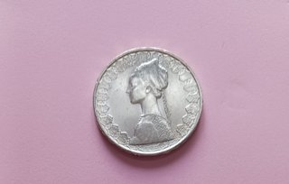 500 lire regolari Italia 1966 Caravelle argento