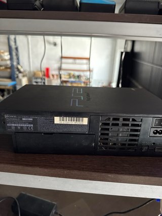 Consola Sony PS2 Fat Negra