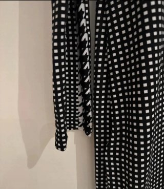 Vestido Michael Kors Negro y Blanco